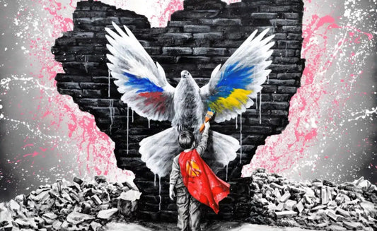 L’oeuvre « Child of peace » synonyme de paix