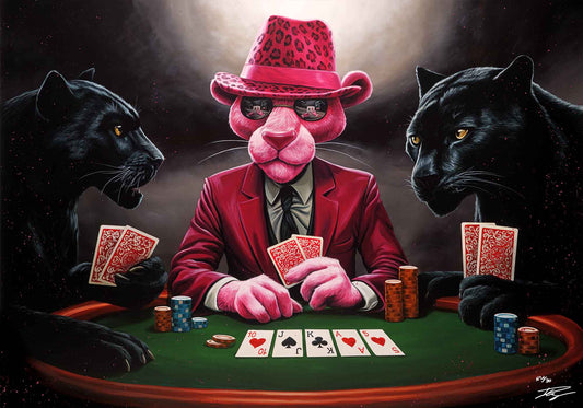 Bluff in pink