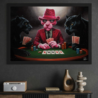 Bluff in pink